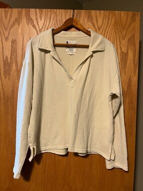 C&C California Cream Sunwashed Pullover
